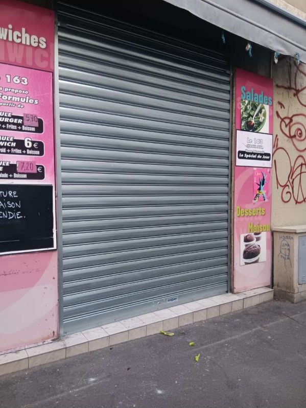 Pose rideau métallique Marseille